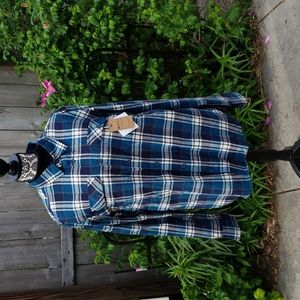 Mens Mountain Warehouse flannel shirt NWT